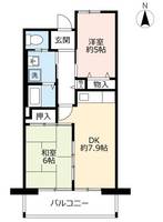 URシャレール東豊中の間取り