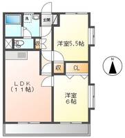 フラワーハイツの間取り