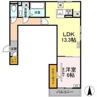 愛知県春日井市柏原町1(アパート)の賃貸物件の間取り