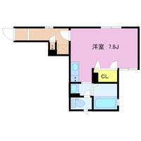 ソレイユ橘の間取り