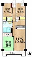 グランドアズール戸田の間取り