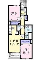 グリームヒル1番館の間取り