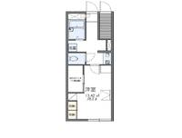 東京都八王子市大谷町(アパート)の賃貸物件の間取り