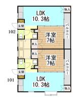 物件の間取り画像