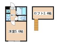 エスケ-ハイツ淵野辺の間取り