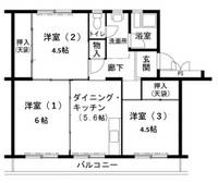 物件の間取り画像