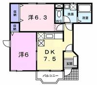 物件の間取り画像