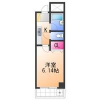 大阪府泉佐野市市場西1(マンション)の賃貸物件の間取り