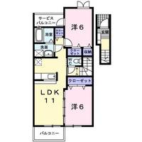 グリーンフォレストIIの間取り