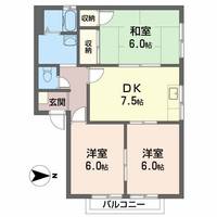 KABIEN A棟の間取り
