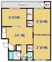 第2コーポラス藤の間取り
