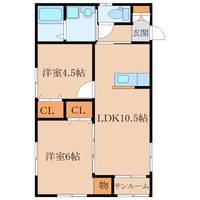 物件の間取り画像