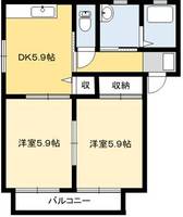物件の間取り画像