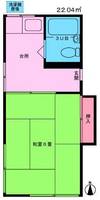 佐久間荘の間取り