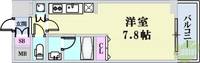 S-FORT神戸小河通の間取り