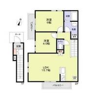 物件の間取り画像