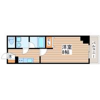 トゥールタ二日町の間取り