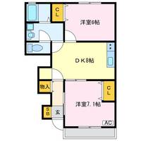 物件の間取り画像