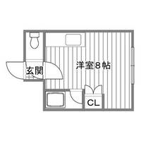 北海道札幌市中央区南一条西17(マンション)の賃貸物件の間取り