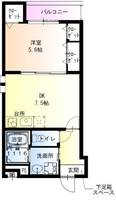 大阪府堺市西区浜寺石津町東4(アパート)の賃貸物件の間取り