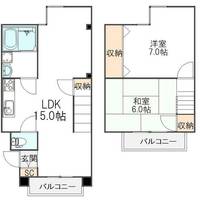 東京都足立区千住仲町(マンション)の賃貸物件の間取り