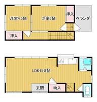 物件の間取り画像