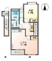 物件の間取り画像