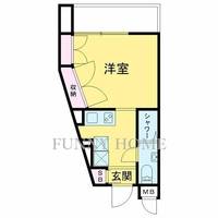 東京都世田谷区三宿2(マンション)の賃貸物件の間取り