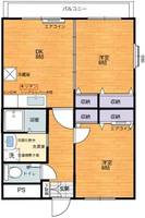 物件の間取り画像