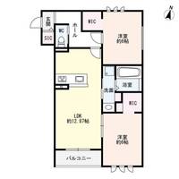 兵庫県伊丹市鴻池5(アパート)の賃貸物件の間取り