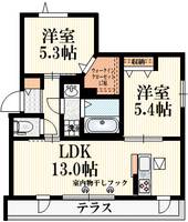 物件の間取り画像
