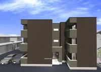 岡山県岡山市北区広瀬町(アパート)の賃貸物件の外観