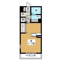 Ma cherie(マシェリー) Cの間取り