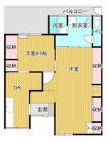 物件の間取り画像