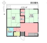 馬場ハイツの間取り