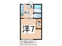 加藤ハイツの間取り