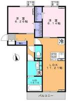 物件の間取り画像