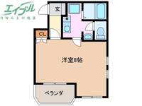 リバーフロントの間取り