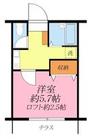 アルボル南の間取り