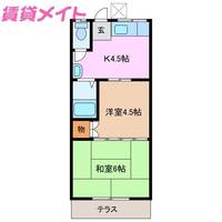 ヒルトップ小下Bの間取り
