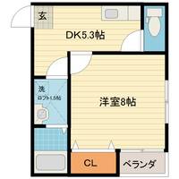 ヴィラ上堀の間取り