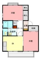サニーヒルBの間取り