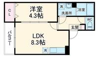 物件の間取り画像