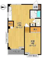 グランローゼMYの間取り