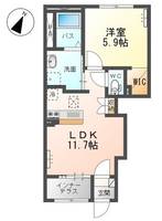 物件の間取り画像