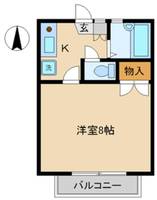 ユーツーハイムの間取り