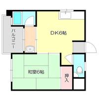 コーポ小松の間取り