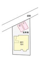 静岡県浜松市中央区薬師町(アパート)の賃貸物件の間取り