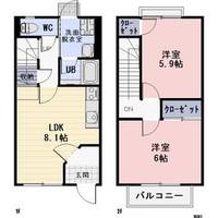 物件の間取り画像