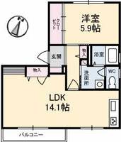 物件の間取り画像